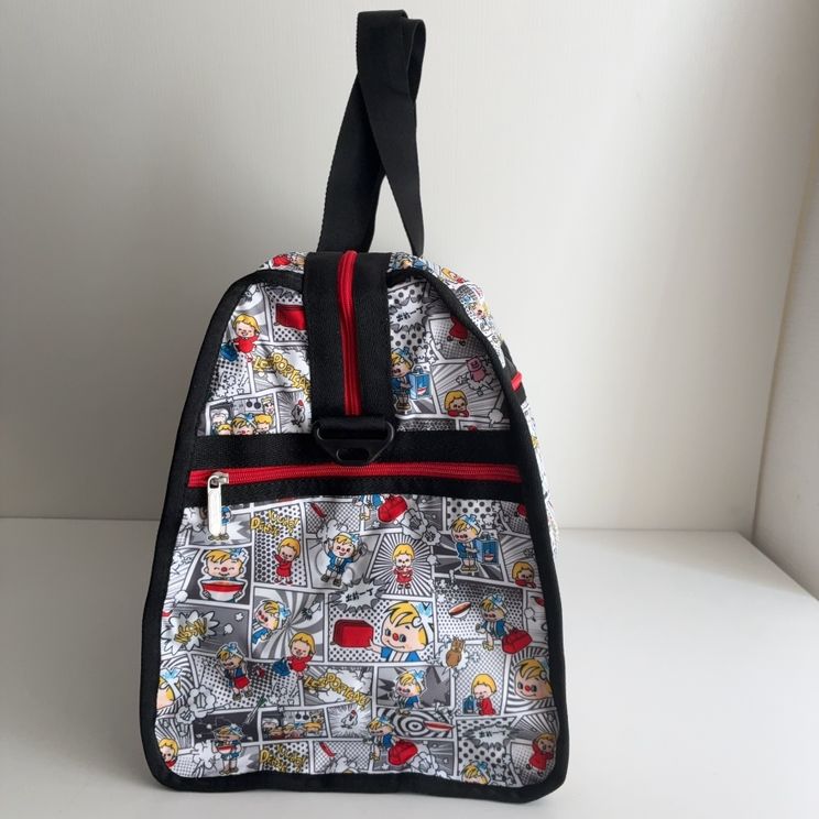 新品 タグ付き レスポートサック 出前一丁 コミック ボストンバッグ