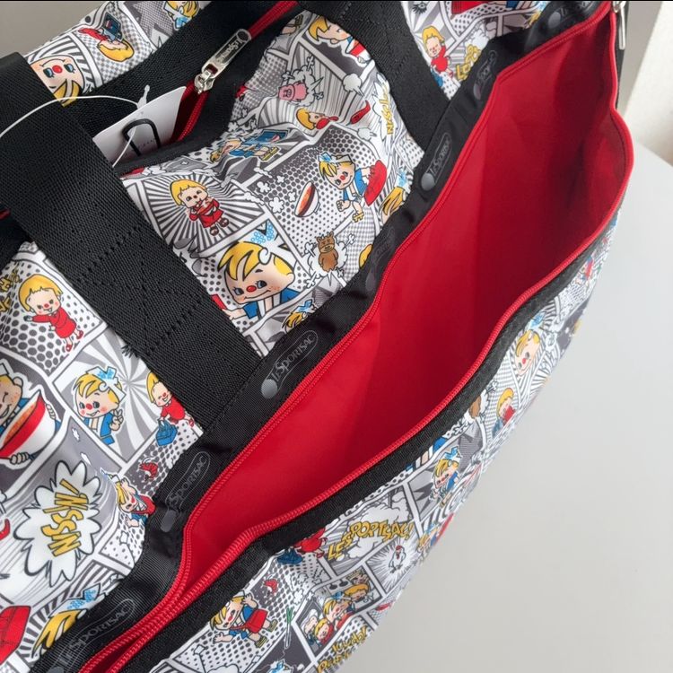 新品 タグ付き レスポートサック 出前一丁 コミック ボストンバッグ