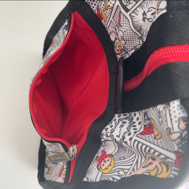 新品 タグ付き レスポートサック 出前一丁 コミック ボストンバッグ