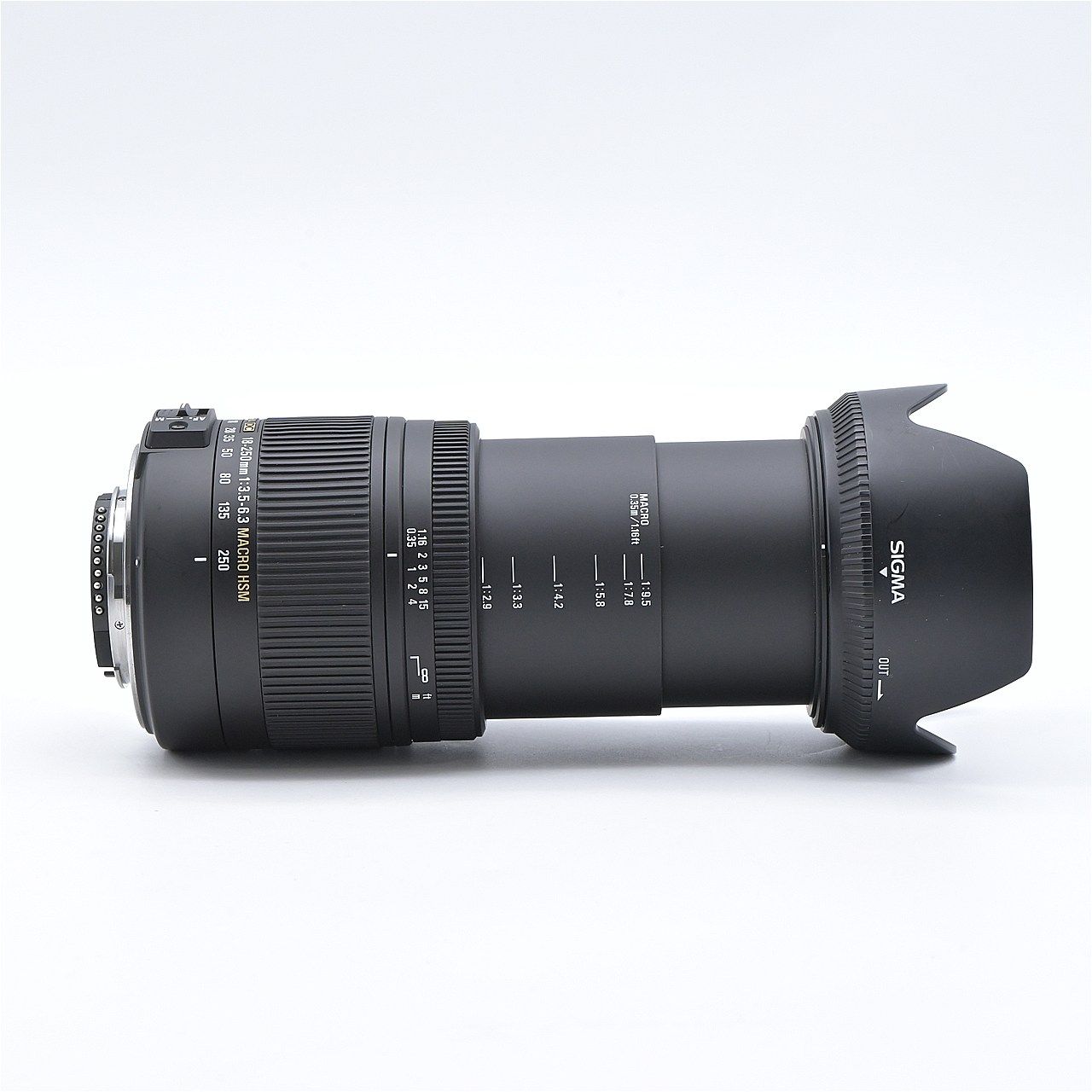  SIGMA シグマ 18-250 mm F 3.5-6.3 DC MACRO OS HSM ニコン用 交換レンズ レンズ(ズーム) カメラ