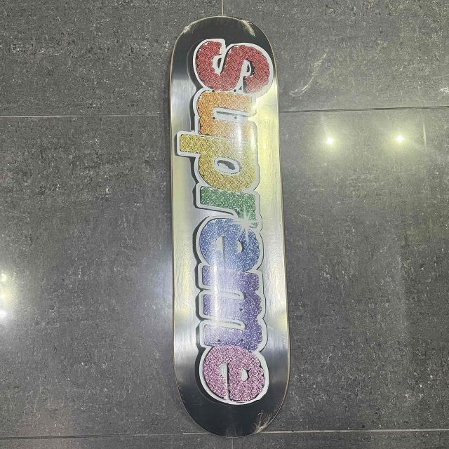 Supreme 22 ss Bling Box Logo Skateboard シュプリーム ブリングボックスロゴスケートボード デッキ