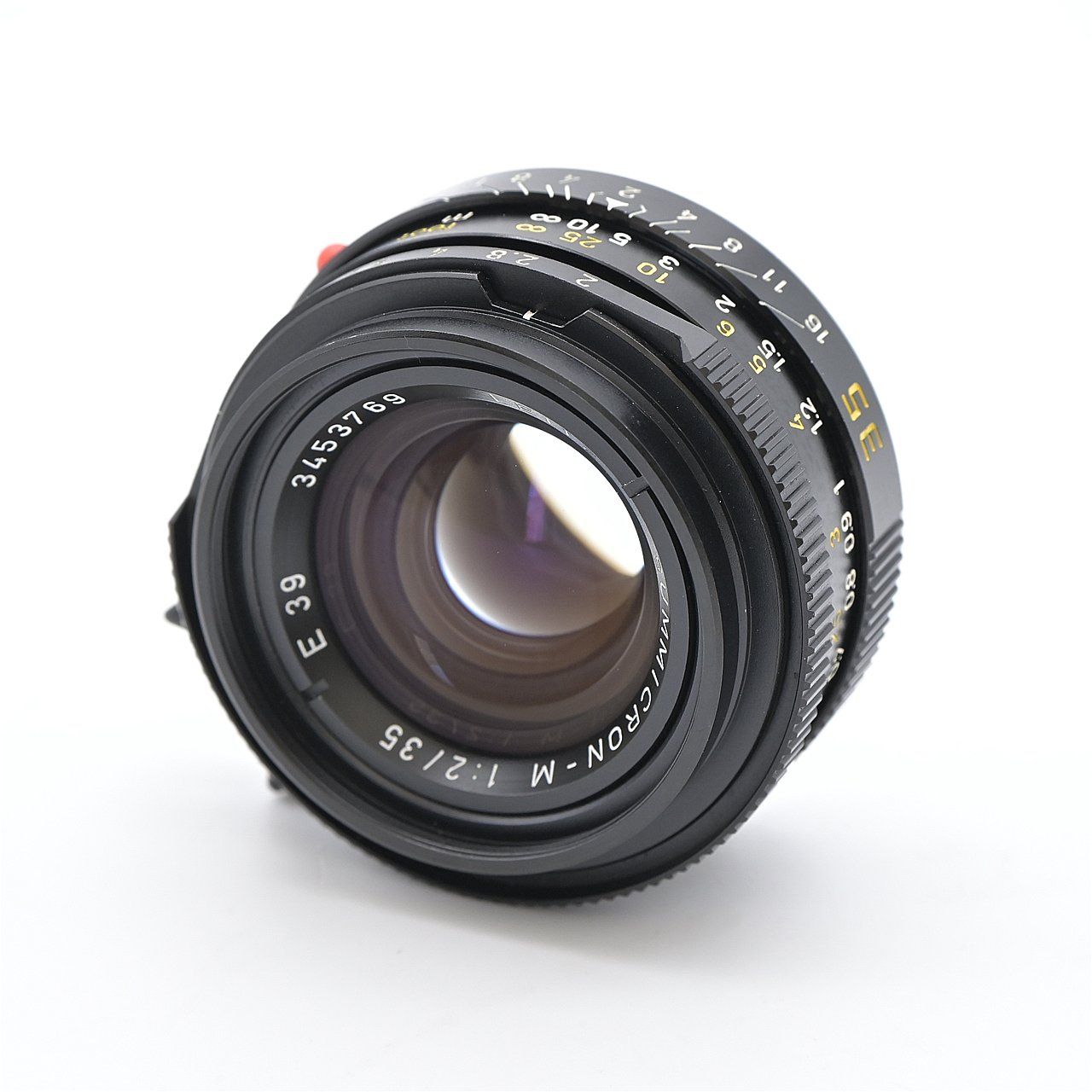 Leica ライカ -M 35 mm F 2 E 39 ブラック 玉 11310 交換レンズ