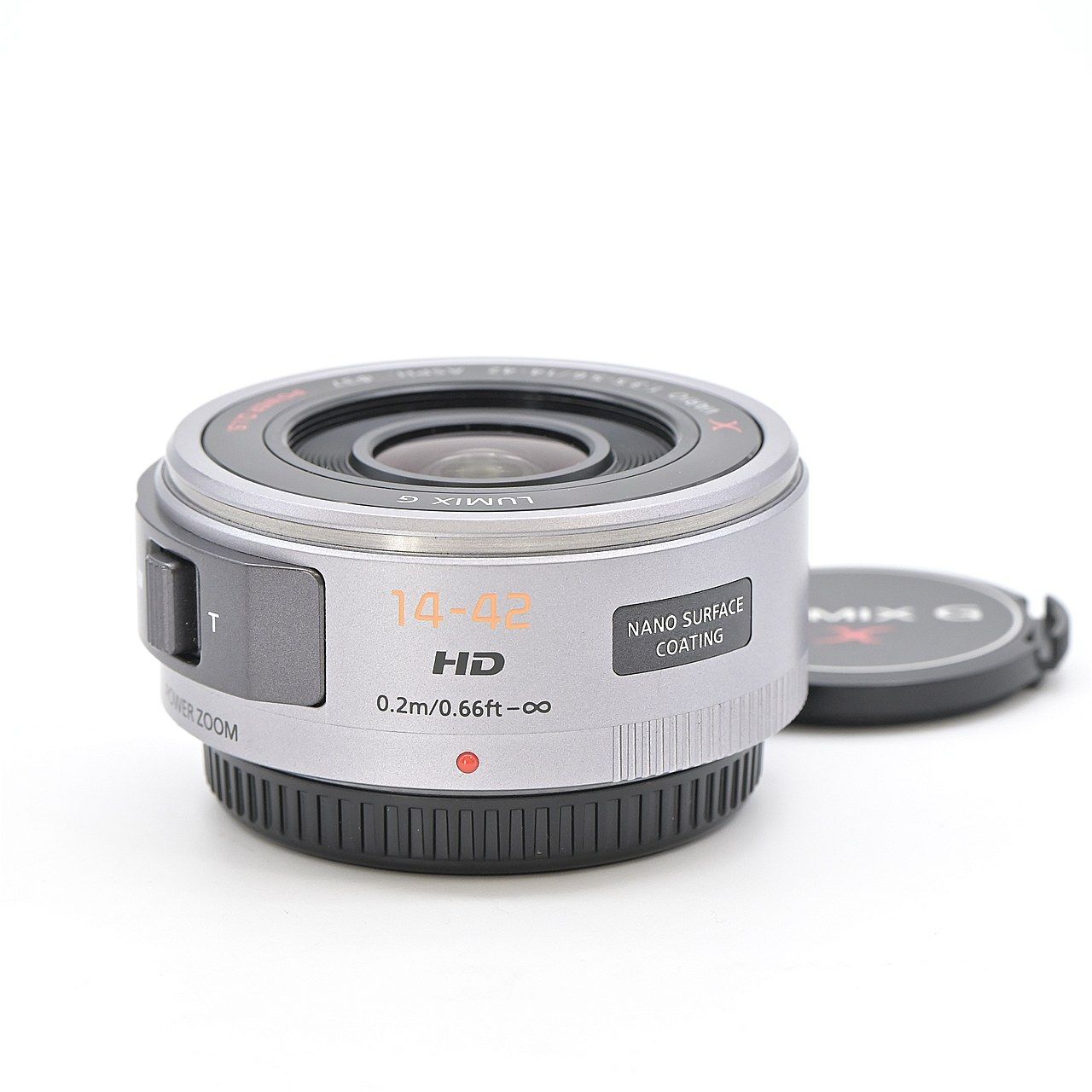 Panasonic パナソニック G X VARIO PZ 14-42 mm F 3.5-5.6 ASPH. POWER O.I.S. シルバー H-PS 14042-S 交換レンズ