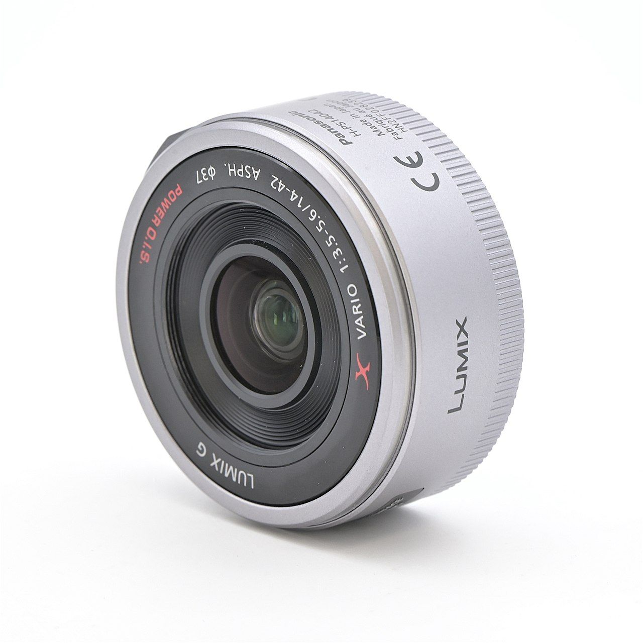 Panasonic パナソニック G X VARIO PZ 14-42 mm F 3.5-5.6 ASPH. POWER O.I.S. シルバー H-PS 14042-S 交換レンズ