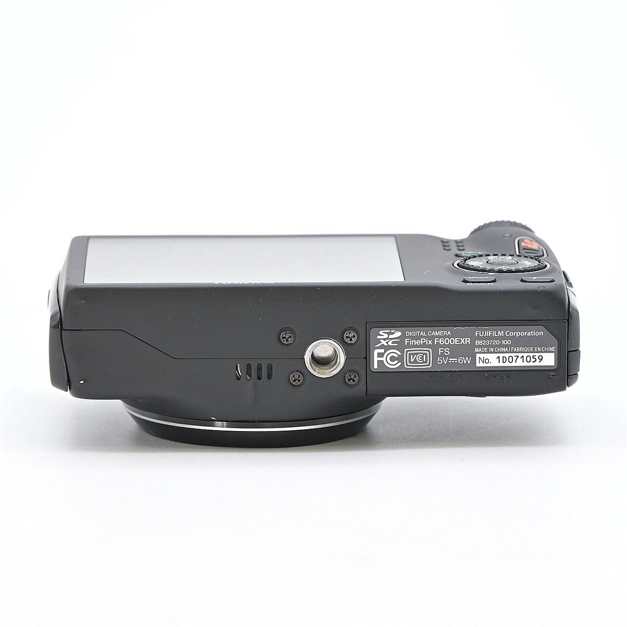 ブラック コンパクトデジタルカメラ