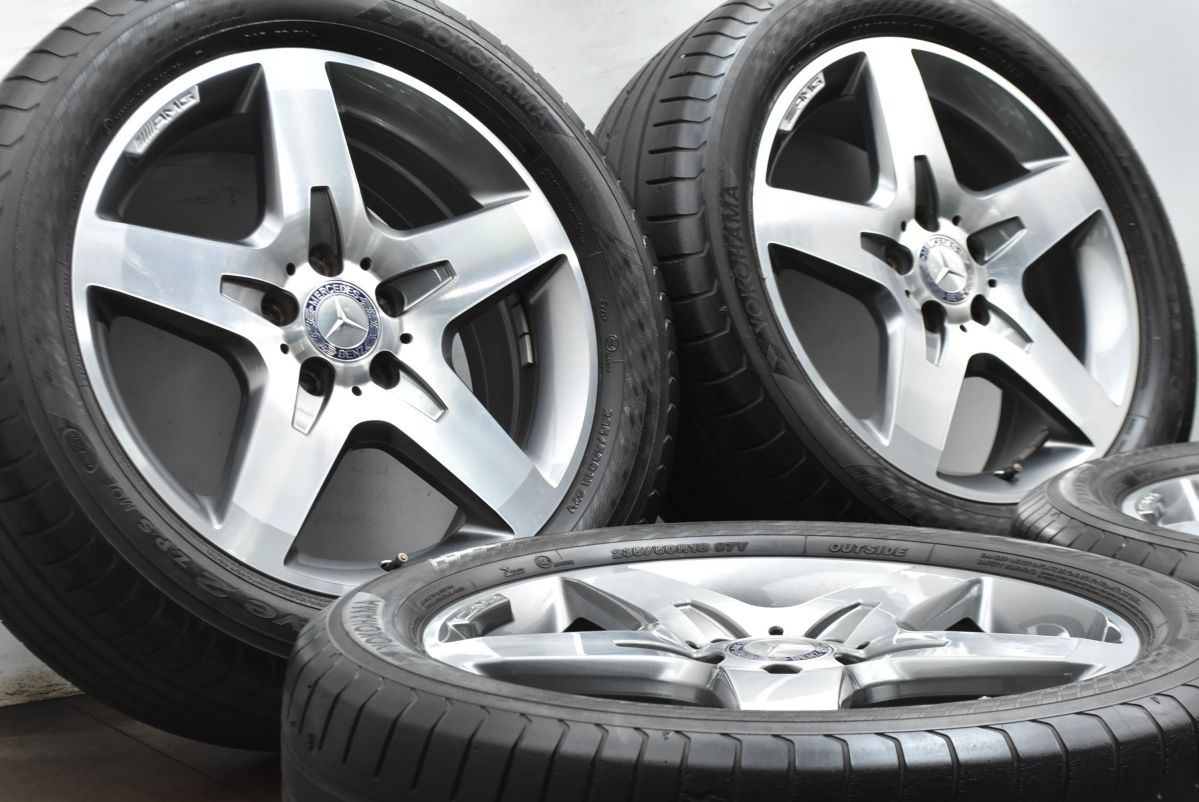 メルセデスベンツ X 156 GLAクラス AMGライン 18 in 7 J 46 PCD 112 ヨコハマ Cドライブ2 Z･P･S 235|50 R