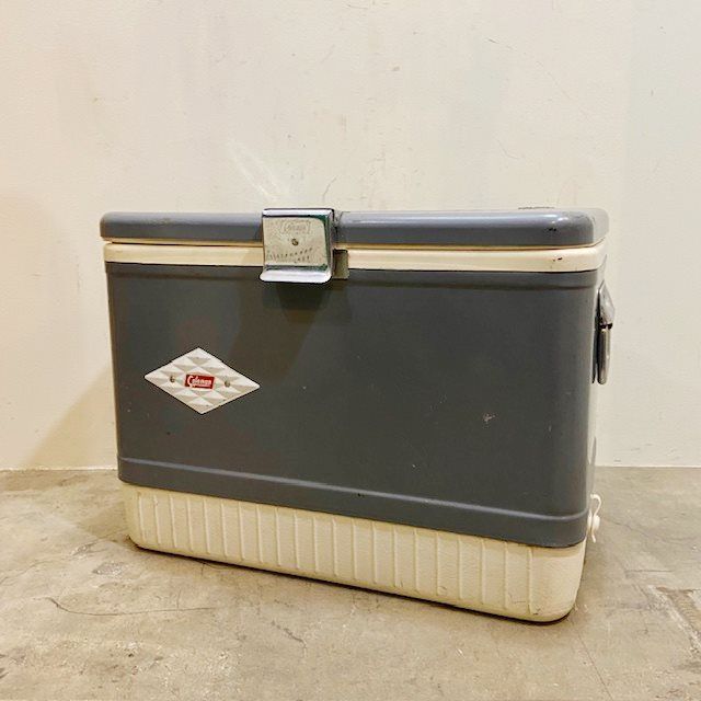 Coleman ヴィンテージ クーラーBOX ダイヤロゴ コールマン ディスプレイ 50 s 60 インテリア キャンプ グランピング アウトドア B 4923