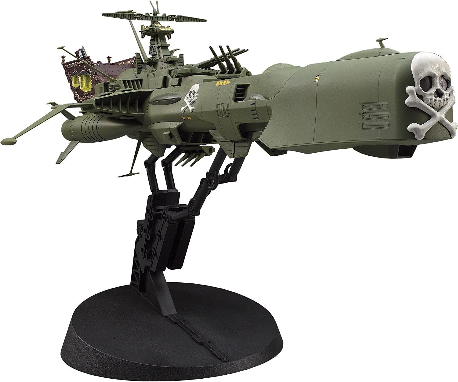 ハセガワ 1|1500 クリエイターワークスシリーズ 64724 キャプテンハーロック 次元航海 宇宙海賊戦艦 アルカディア一番艦 成型色