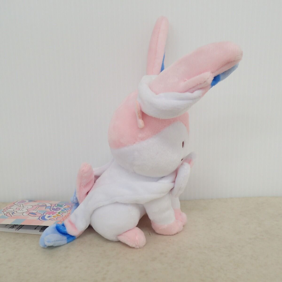 ポケセンセンター ぬいぐるみ へんしん!メタモン ニンフィア 紙タグ