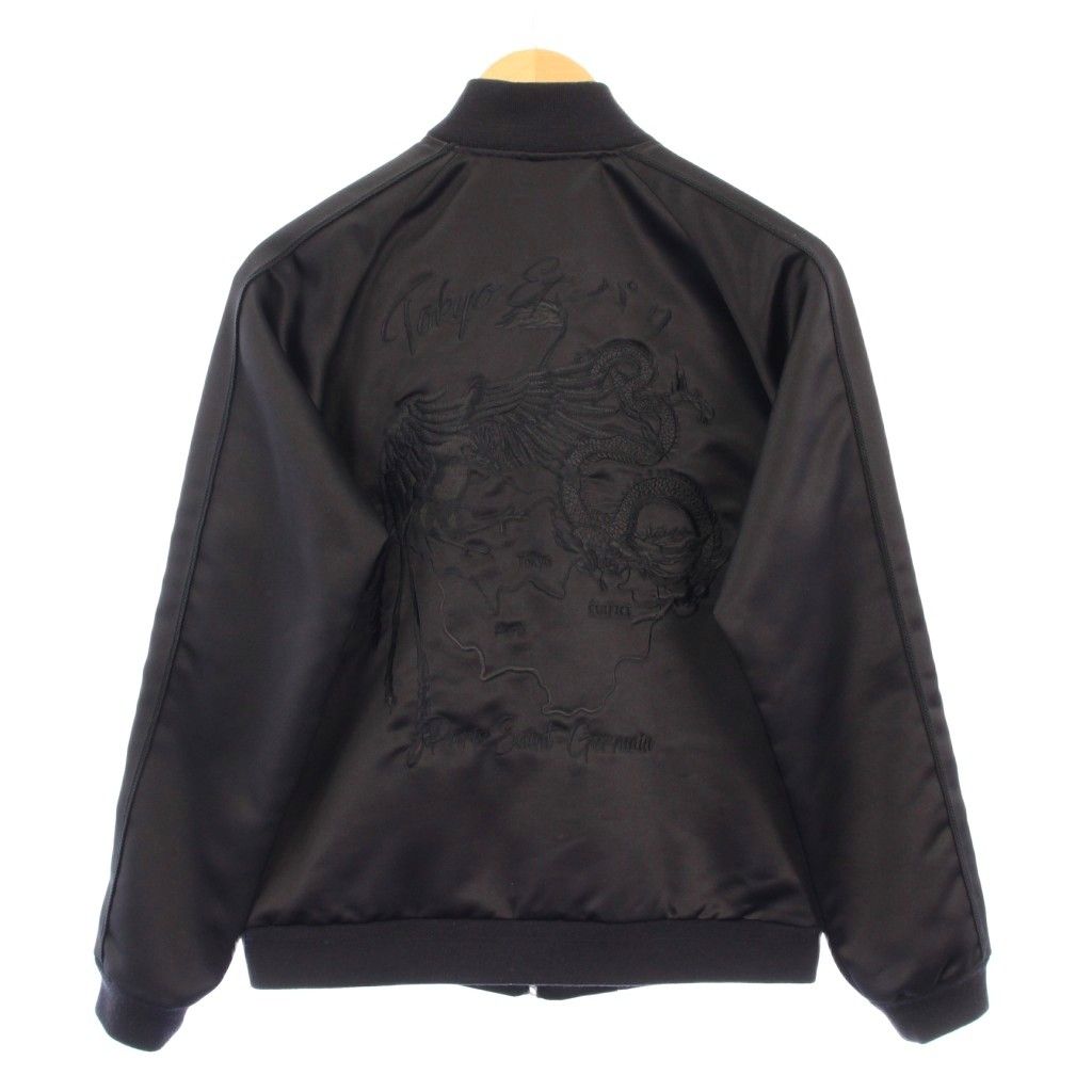 エディフィス EDIFICE PSG ヘビーサテンスカジャン ジャケット