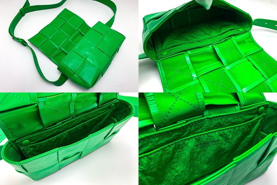 BOTTEGA VENETA ボッテガヴェネタ パラキート 緑 グリーン カセット