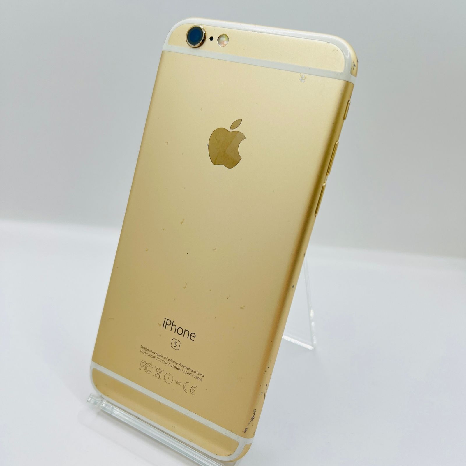 Apple iPhone6S NKQQ2J/A ゴールド SIMロック解除済み 利用制限〇 動作