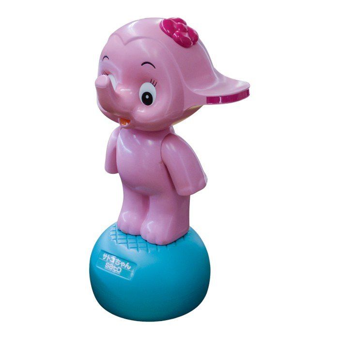 サトちゃん　サトコちゃん　店頭フィギュア SATO サトコちゃん 全高約90cm 店頭用 サトちゃん 佐藤製薬 人形