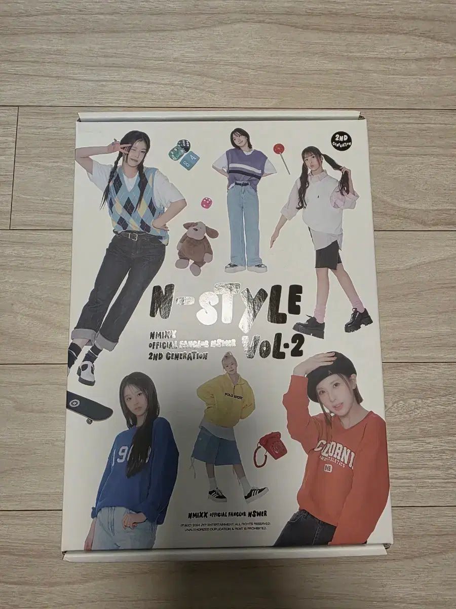 NMIXX（エンミックス・エンミ）ファンクラブNSWER 2期キット - メルカリ