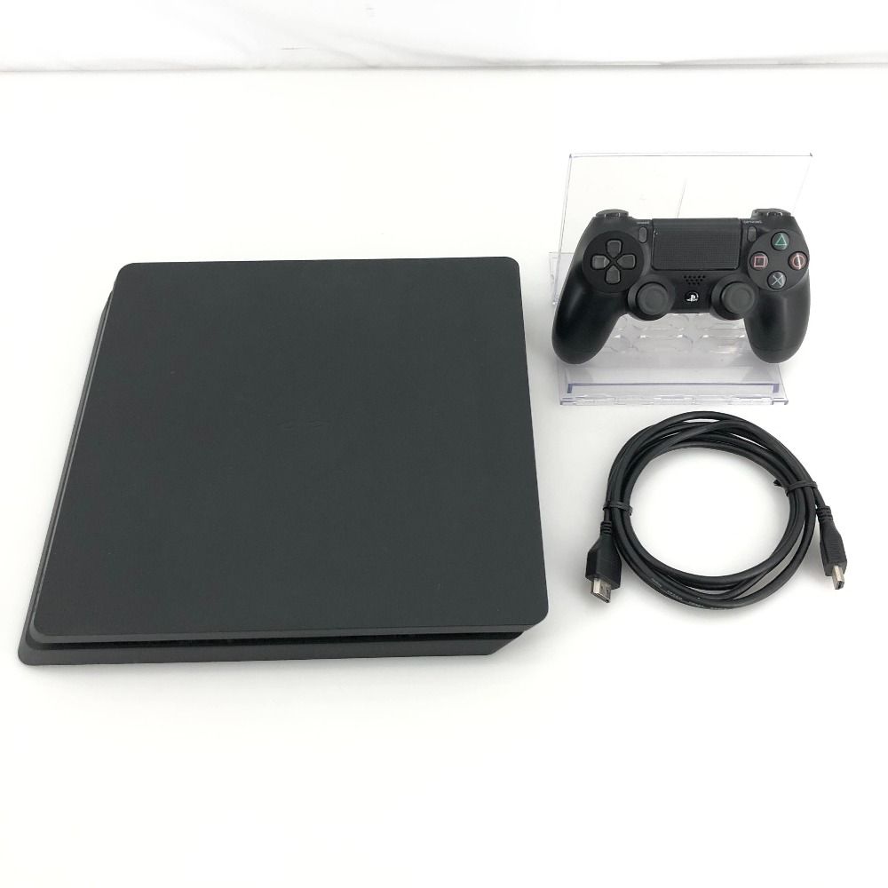 05 w 17946 T PS 4 PlayStation 本体のみ CUH 2000 A 500 GB ジェットブラック 周辺機器 ＊動作 初期化済み＊ 品