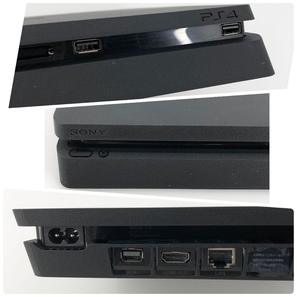  05 w 17946 T PS 4 PlayStation 本体のみ CUH 2000 A 500 GB ジェットブラック 周辺機器 ＊動作 初期化済み＊ 品 本体 プレイステーション4(PS4)