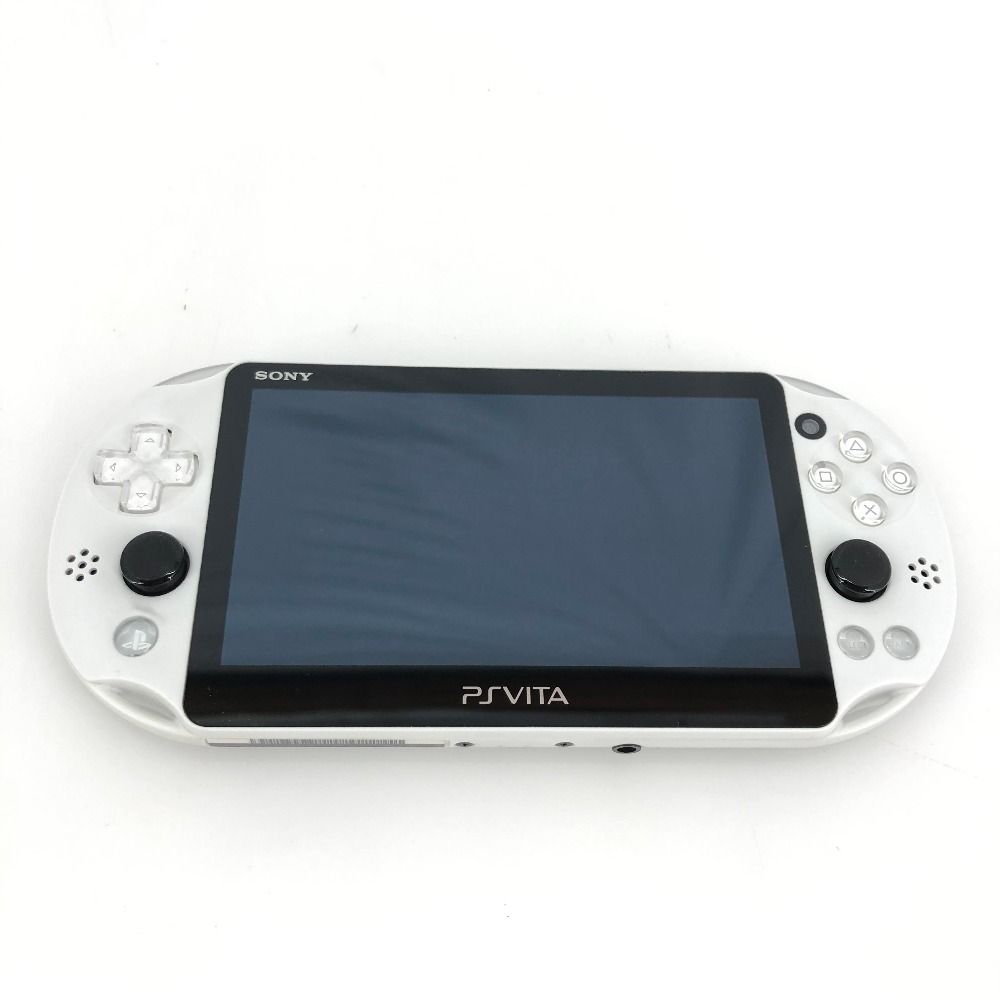 05 w 17947 T PS VITA PlayStation 本体のみ PCH-2000 ホワイト メモリーカード8 GB ＊動作 |初期化済み＊ 品