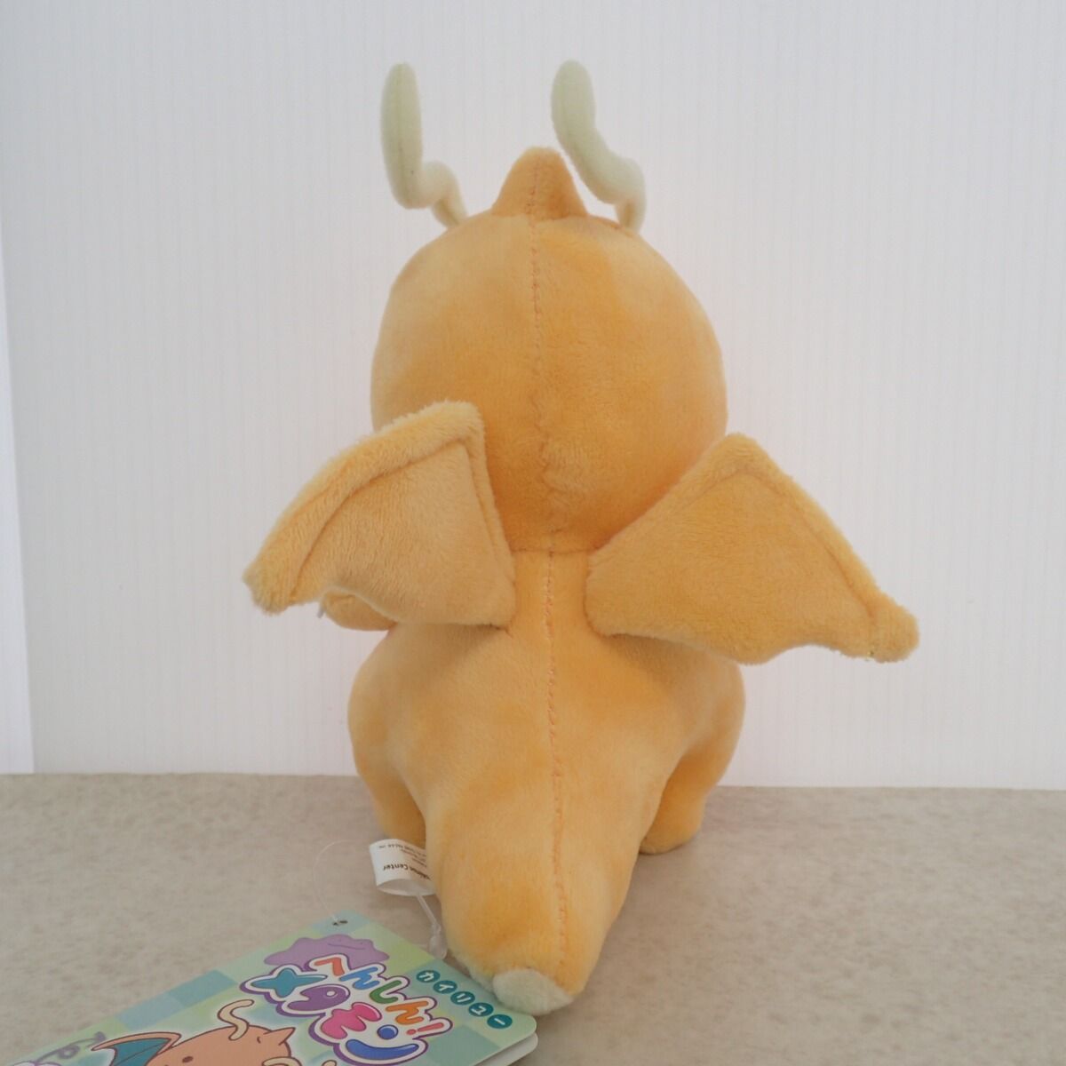 タグ付き　ポケモンセンター限定　へんしん　メタモン　カイリュー　ぬいぐるみ ポケセンセンター ぬいぐるみ へんしん!メタモン カイリュー 紙タグ