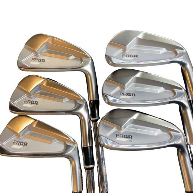 プロギア PRGR 01 2025 7 S アイアンセット IR スペックスチールIII Ver.2 フレックスS メンズ 男性用 右利き 右用 Cランク ゴルフクラブ