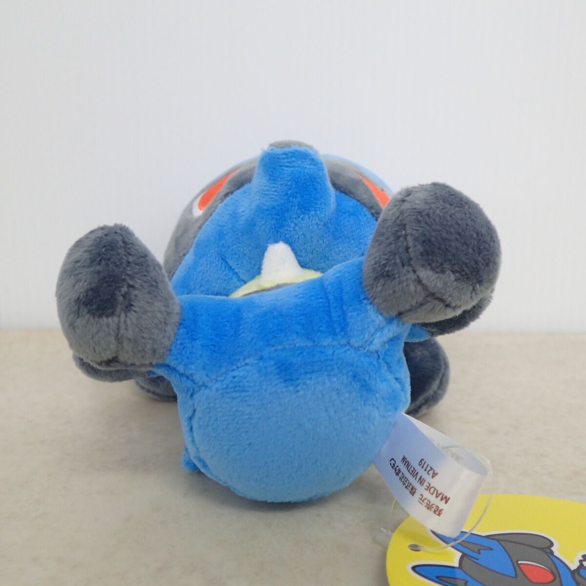 ポケモンセンターオリジナル ルカリオドール 紙タグ付き美品 ポケットモンスター ポケセンセンター ポケモンドールズ ルカリオ 紙タグ付き