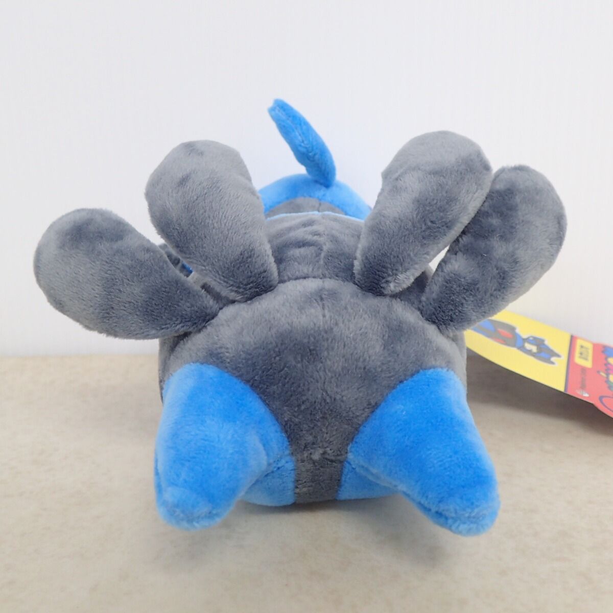 ポケモンセンターオリジナル ルカリオドール 紙タグ付き美品 ポケットモンスター ポケセンセンター ポケモンドールズ ルカリオ 紙タグ付き