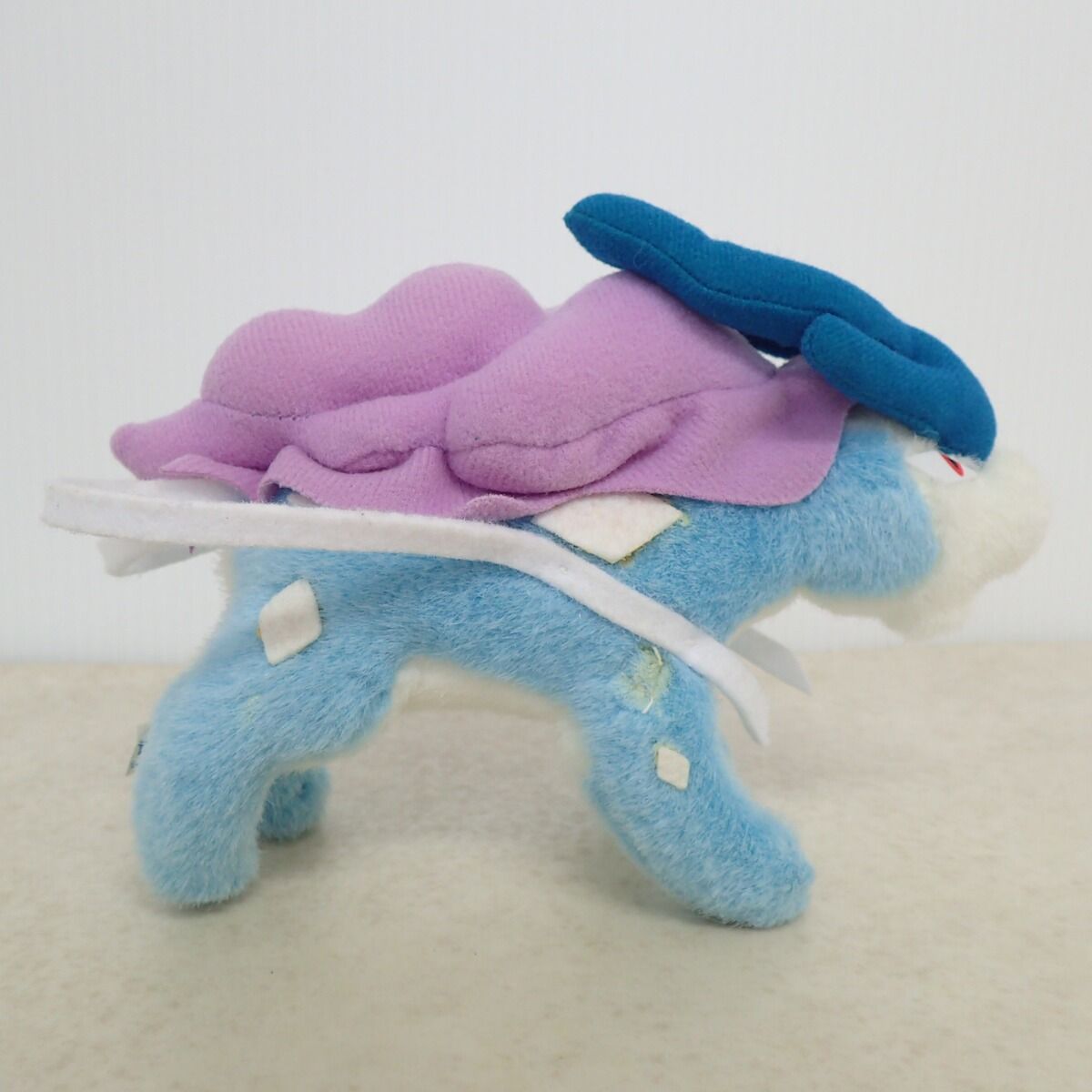 TOMY ポケモンぬいぐるみ スイクン 青タグ 紙タグなし