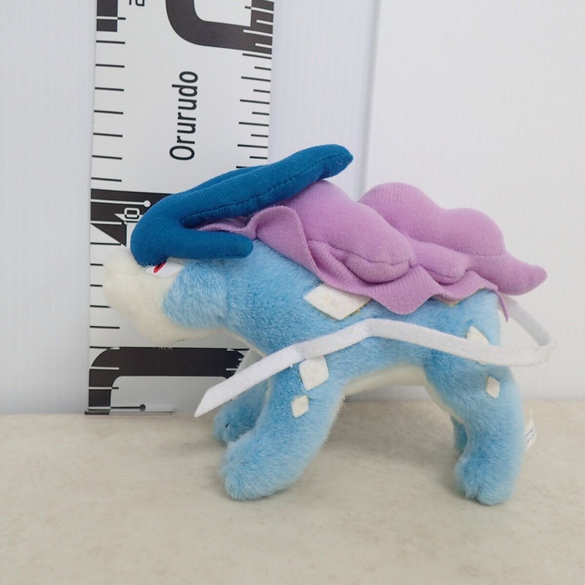 TOMY ポケモンぬいぐるみ スイクン 青タグ 紙タグなし