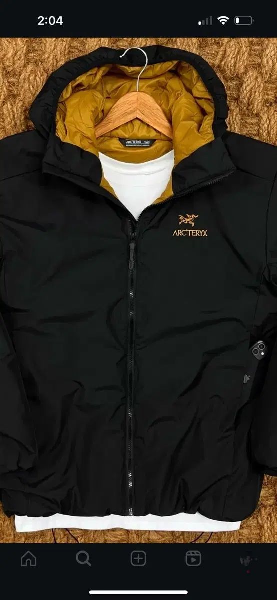 ARC TERYX アークテリクス ブラック ダウン ジャケット