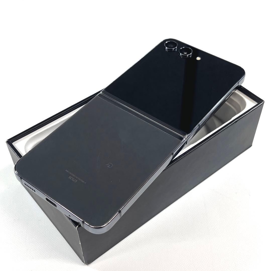 【良品】Galaxy Z Flip5 256GB｜SIMフリー ｜SCG23 SAMSUNG（サムスン） SAMSUNG Galaxy Z Flip5 256GB ミント au SIM