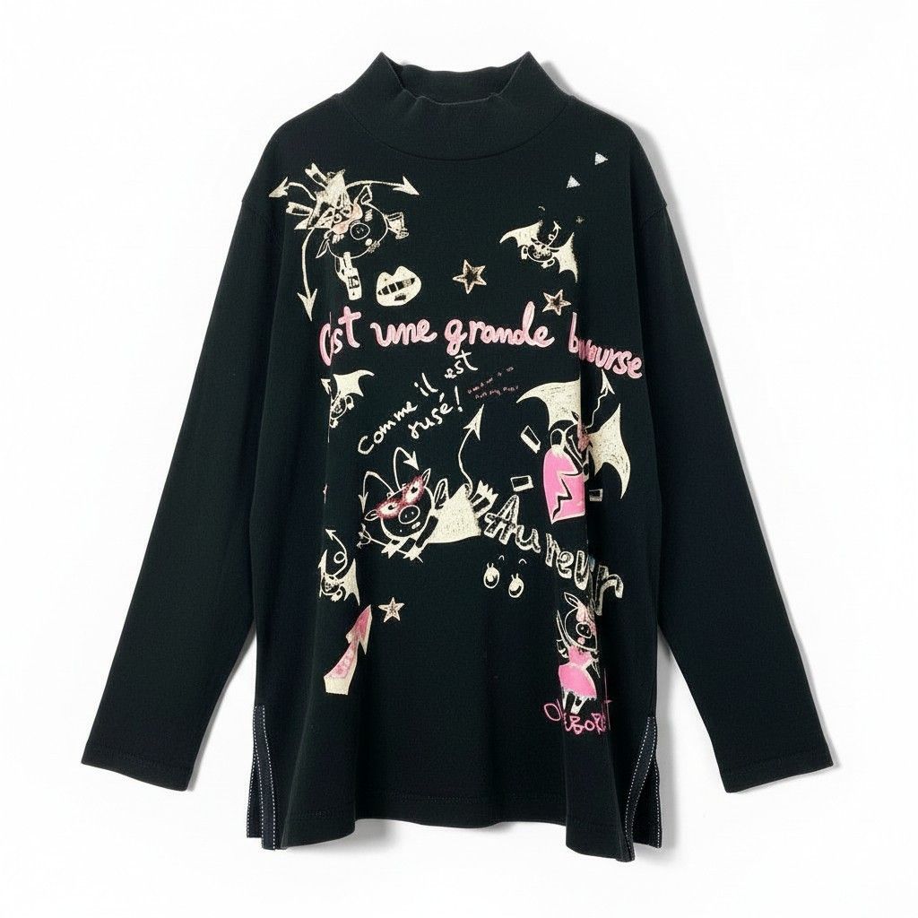 6a9 OLLEBOREBLA オレボレブラ チュニックカットソー ロングスリーブ 