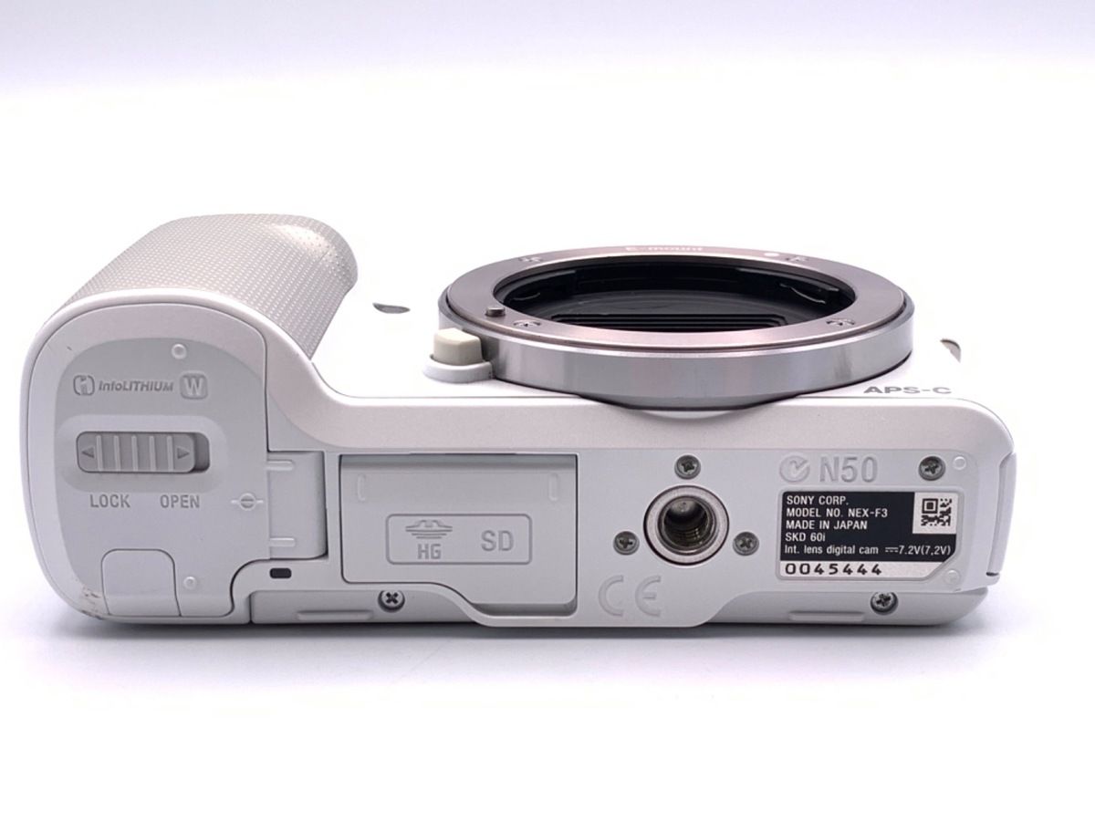 中古】 【並品】 ソニー α NEX-F3 ボディ ホワイト - メルカリ