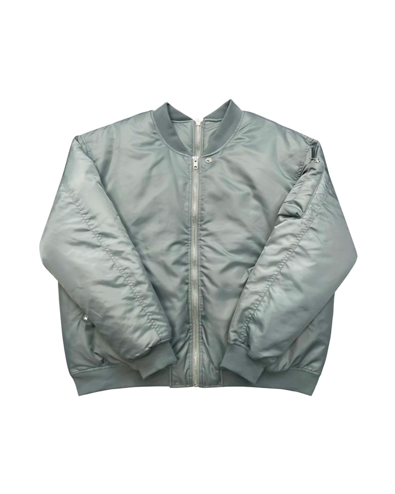 GRAILZ】ダブルZIPフライトジャケット ビッグシルエット MA-1 秋冬