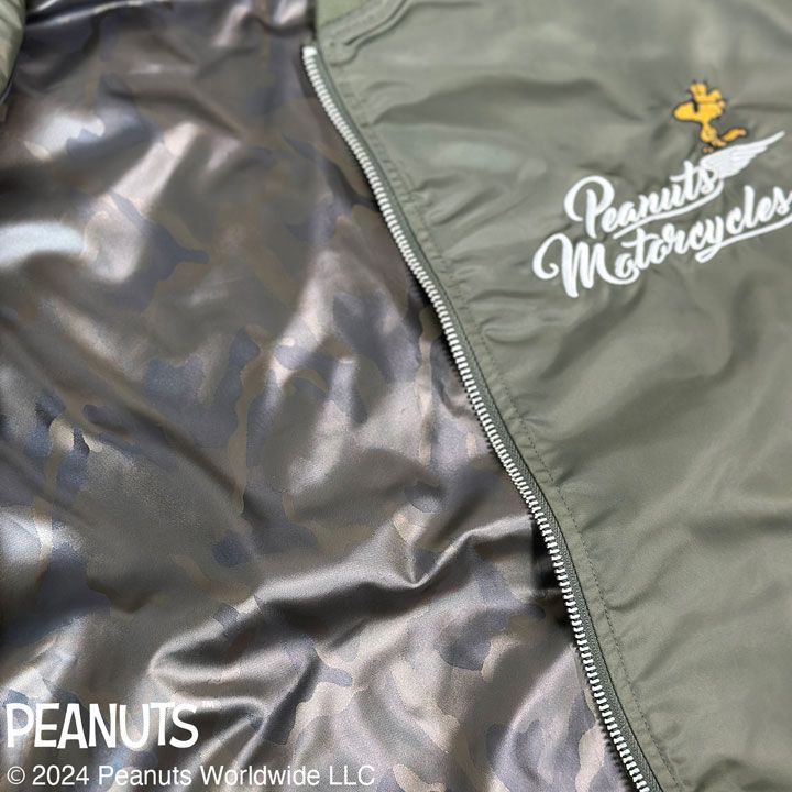 FLAG STAFF SNOOPY コラボ ナイロンツイルジャケット 443076 フラッグ