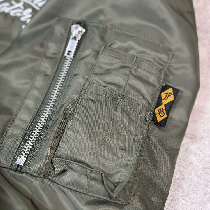 FLAG STAFF SNOOPY コラボ ナイロンツイルジャケット 443076 フラッグ