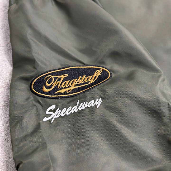 FLAG STAFF SNOOPY コラボ ナイロンツイルジャケット 443076 フラッグ