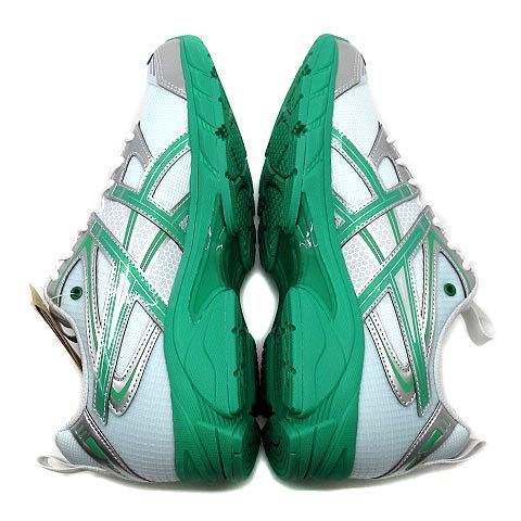  ♥品 アシックス asics ヒドゥン Hidden NY ゲル ディーエス トレーナー GEL-DS TRAINER 14 スニーカー ホワイト グリーン 26.5 cm スニーカー 靴