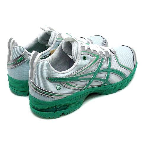 ♥品 アシックス asics ヒドゥン Hidden NY ゲル ディーエス トレーナー GEL-DS TRAINER 14 スニーカー ホワイト グリーン 26.5 cm