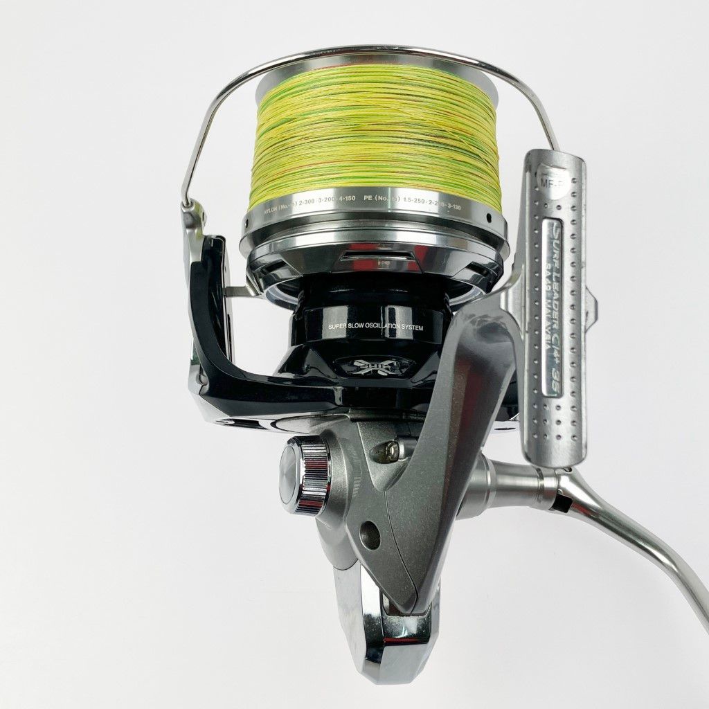 美品 シマノ 13 サーフリーダー CI4+ 35 TYPE1.5 SA49 ▽▽SHIMANO シマノ 13サーフリーダー CI4+ 35 SA49 - メルカリ