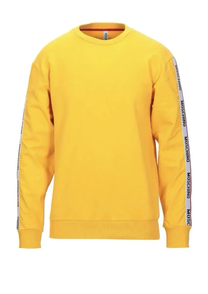モスキーノ イェロー ロゴ LINE スウェット