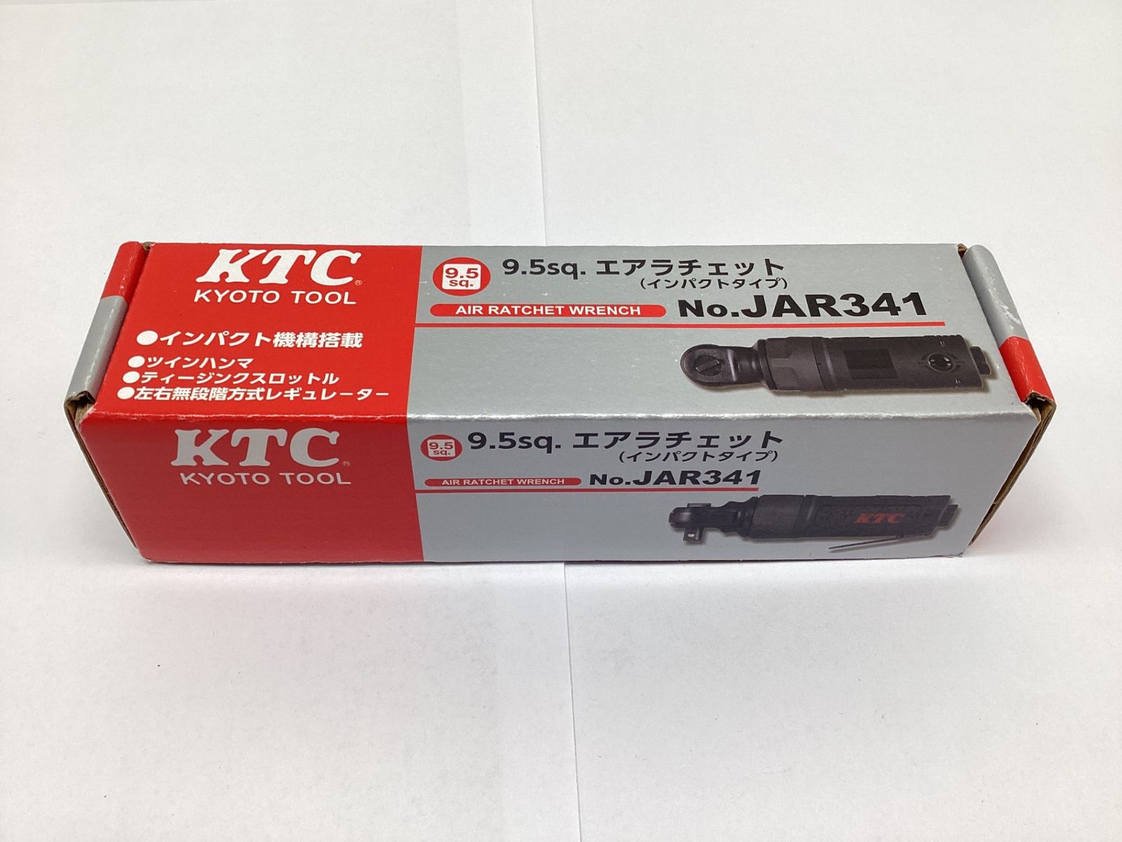 未使用】KTC/京都機械工具 JAR341 ☆ 9.5sq.エアラチェットインパクト 