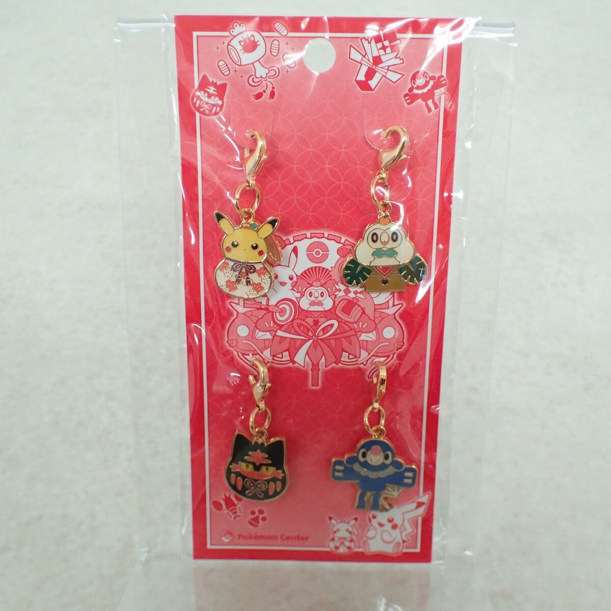 未開封 ポケモンセンター メタルチャームセット お正月 2018 - メルカリ