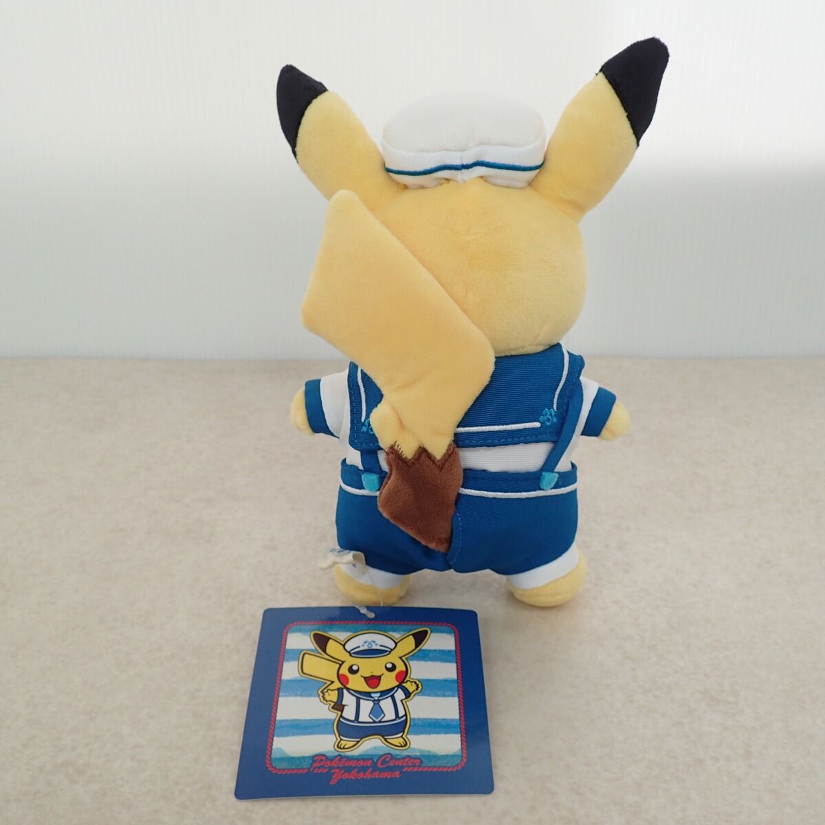 ポケモンセンター ぬいぐるみ ピカチュウ ヨコハマR わんぱく 紙タグ付