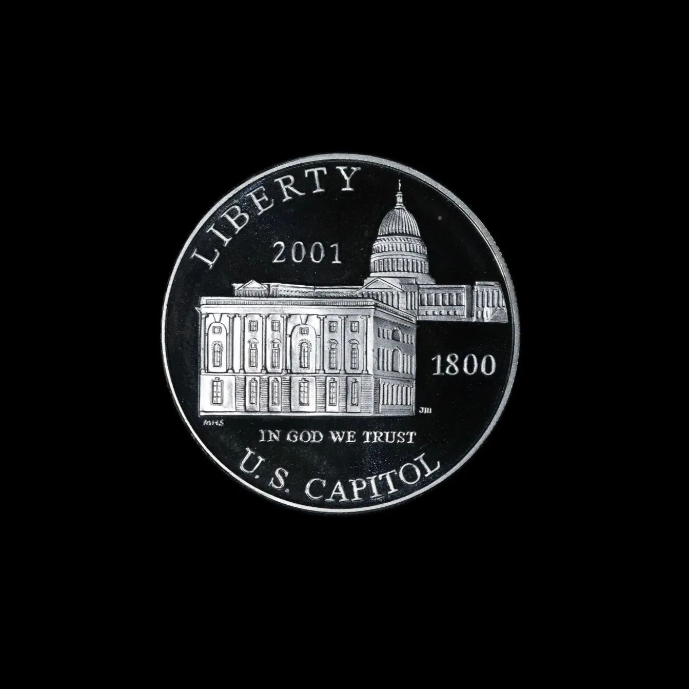 USA アメリカ合衆国 Dollar 国会議事堂 Proof 2001年 プルーフ 外国