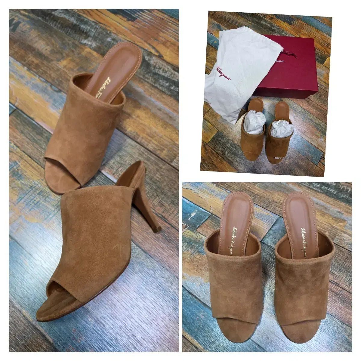 フェラガモ スウェード ミュール | サンダル 7 235 240