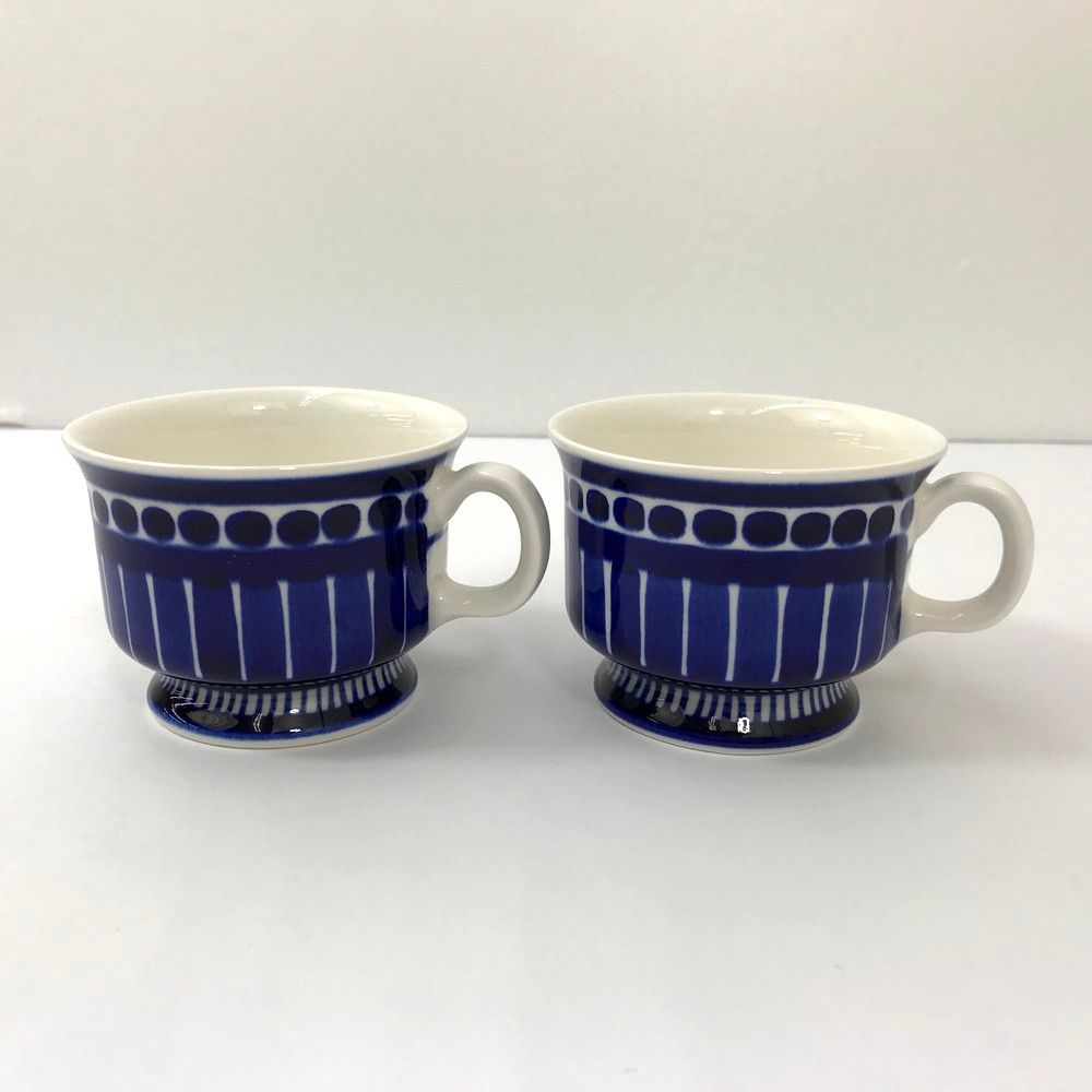 ♥品 ARABIA アラビア バレンシア カップ＆ソーサー ペア 2客 箱なし