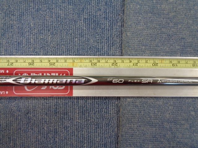 中古シャフト MITSUBISHI CHEMICAL 三菱ケミカル Diamana ZF 60 SR