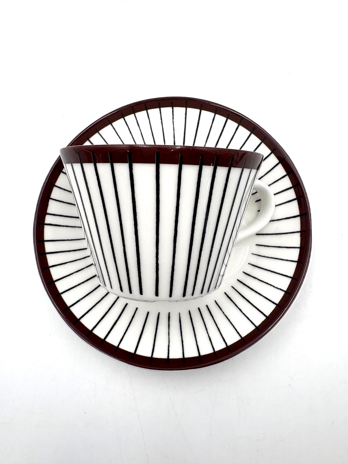 グスタフスベリ スピサリブ/ コーヒーカップ2セット/北欧ヴィンテージ 二客セット】グスタフスベリ スピサリブ カップ ソーサー 北欧