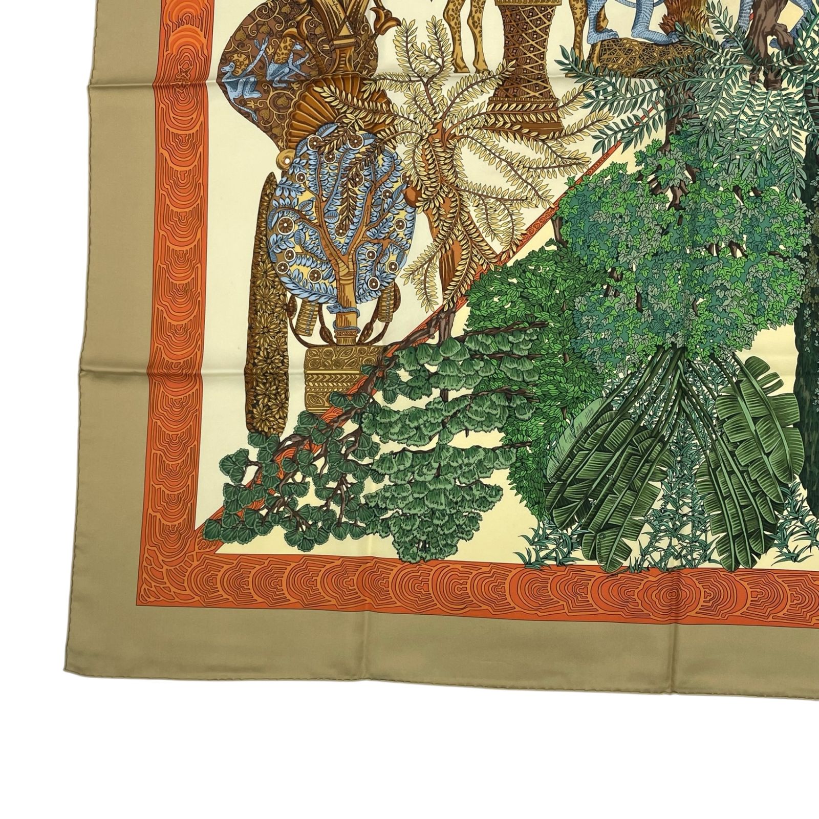 極美品 HERMES エルメス スカーフ シルク カレ90 Les Legendes de L