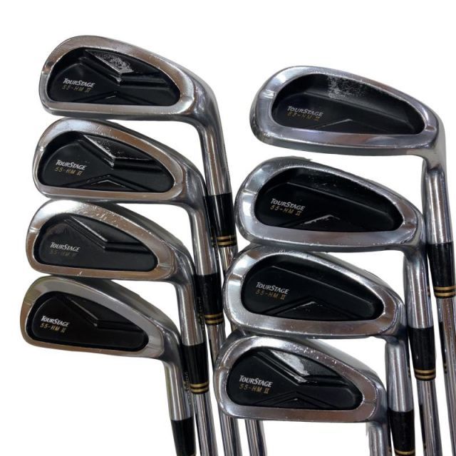 ブリヂストン 55-HM II 10 S アイアンセット IR Dynamic G フレックスS メンズ 男性用 右利き 右用 Cランク ゴルフクラブ
