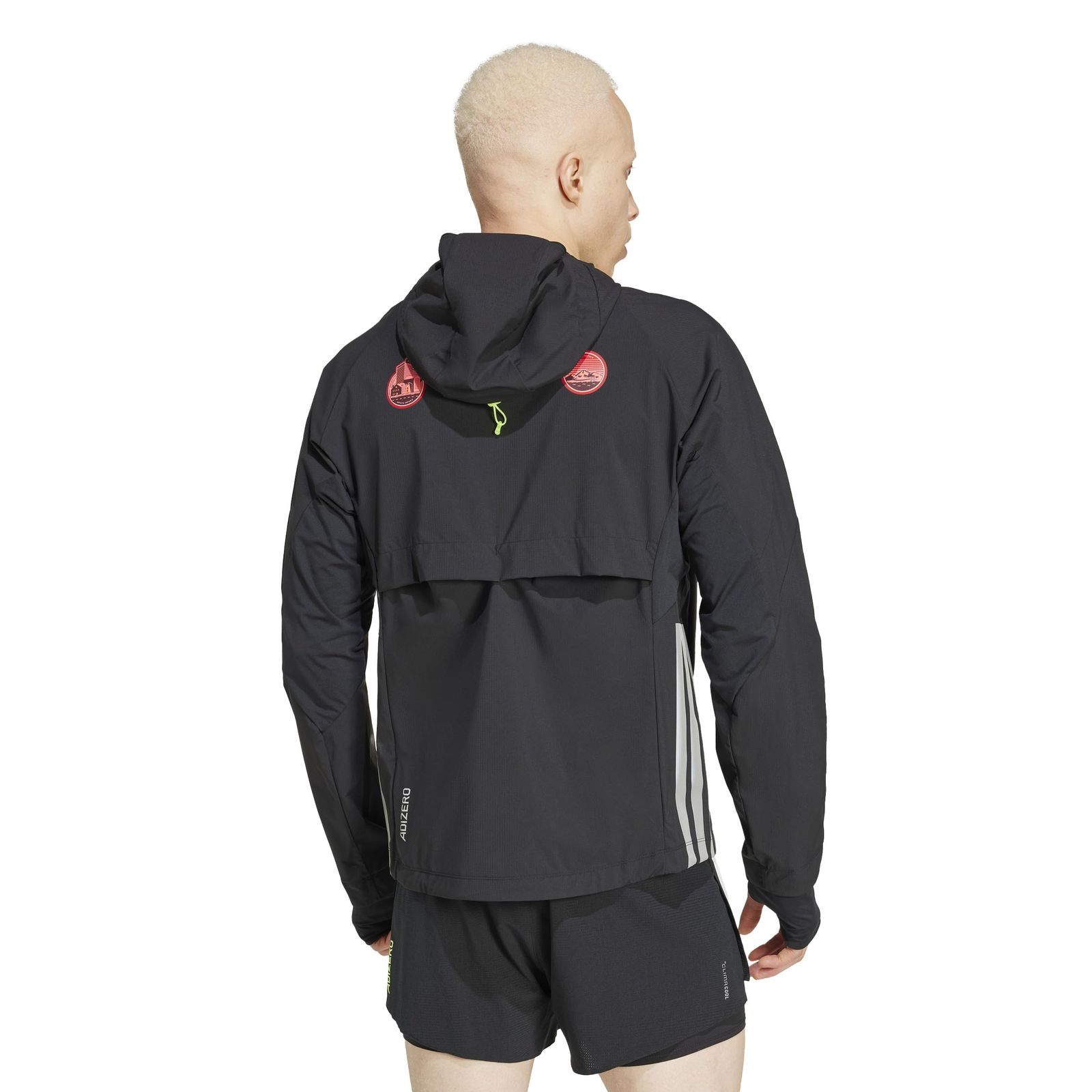 アディダス ランニング ジャケット アディゼロ HE メンズ KUK 41 ブラック JF 3509 XL